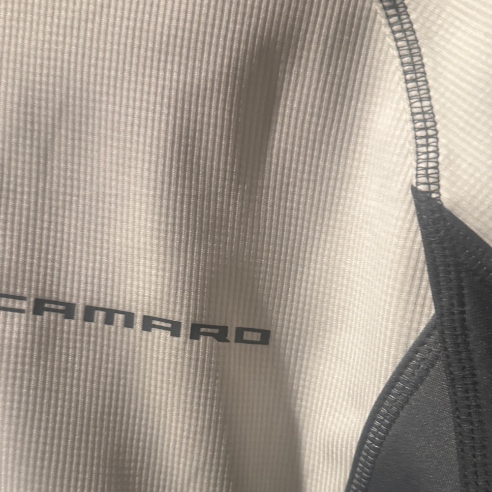 Camaro Gray and Black Neoprene Top